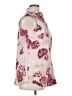 Roaman's Floral Pink Sleeveless Blouse Size 14W - photo 4