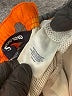 Lands' End 100% Polyester Camo Orange Rash Guard Size 4 - 5 - photo 4