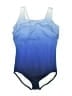 Lands' End Color Block Blue One Piece Swimsuit Size 16W - photo 1