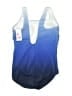 Lands' End Color Block Blue One Piece Swimsuit Size 16W - photo 2