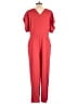 Free Press Solid Red Jumpsuit Size L - photo 2