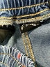 Art Class Stars Blue Denim Shorts Size 6 - photo 3