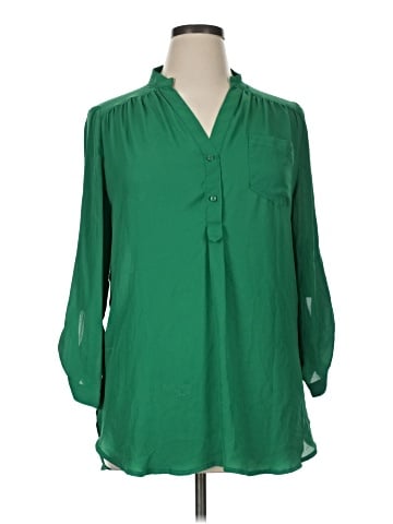 41Hawthorn 3/4 Sleeve Blouse (view 1)