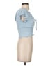 Altar'd State Blue Short Sleeve Top Size S - photo 4