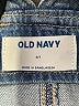 Old Navy 100% Cotton Blue Overalls Size 5T - photo 3