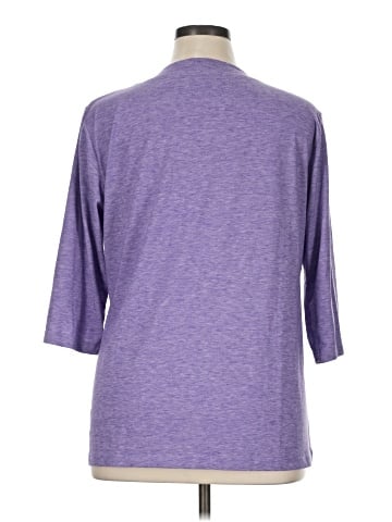 Unbranded 3/4 Sleeve T-Shirt (view 2)