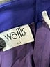 Wallis Solid Blue Formal Skirt Size 10 - photo 4