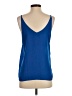 Shinestar 100% Polyester Blue Sleeveless Blouse Size S - photo 2