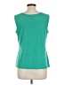 IMAN Green Sleeveless T-Shirt Size L - photo 2