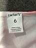 Carter's 100% Polyester Floral Orange Dress Size 6 - photo 3