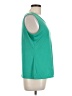 IMAN Green Sleeveless T-Shirt Size L - photo 4