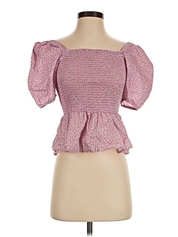 French Connection Short Sleeve Blouse (view 1)