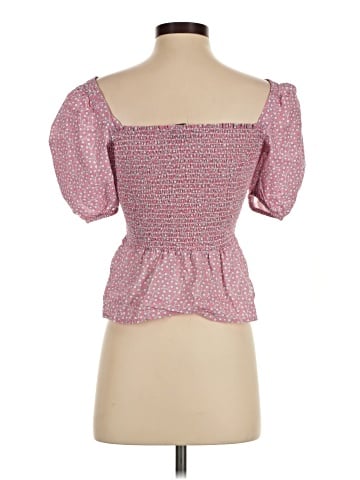 French Connection Short Sleeve Blouse (view 2)