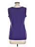 IMAN Purple Sleeveless T-Shirt Size L - photo 2