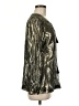 J.Crew Metallic Silver Long Sleeve Blouse Size 6 - photo 4