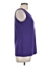 IMAN Purple Sleeveless T-Shirt Size L - photo 4