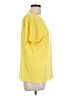 IMAN Yellow Short Sleeve T-Shirt Size L - photo 4