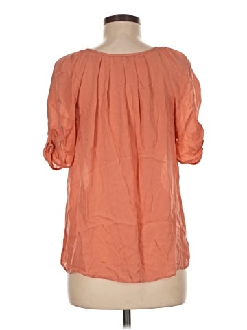 Joie Short Sleeve Silk Top (view 2)