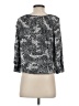 MICHAEL Michael Kors Silver 3/4 Sleeve Blouse Size P - Sm - photo 2