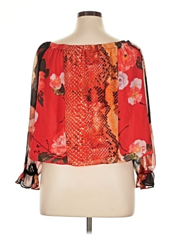 Guess 3/4 Sleeve Blouse (view 2)