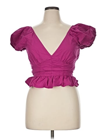 Sim & Sam Short Sleeve Blouse (view 1)