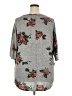 Bobbie Brooks Gray 3/4 Sleeve Top Size 2X - photo 2