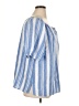 Talbots 100% Linen Blue Short Sleeve Blouse Size 1X - photo 4