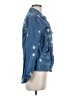 Bagatelle 100% Cotton Stars Floral Polka Dots Blue Denim Jacket Size M (estimated) - photo 4