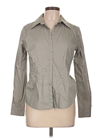 Vertigo Paris Long Sleeve Button-Down Shirt (view 1)