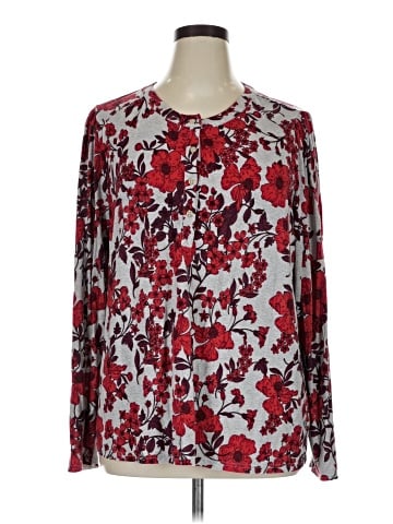 Liz Claiborne Long Sleeve Blouse (view 1)