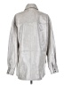 Esprit 100% Polyester Gray Raincoat Size S - photo 2