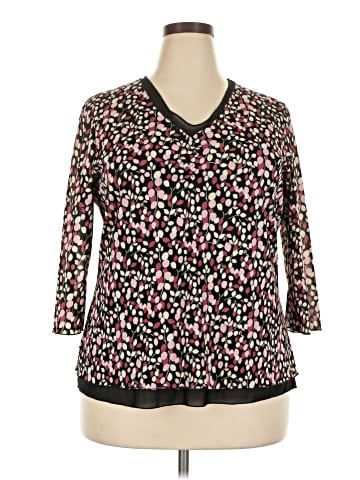 Fashion Bug 3/4 Sleeve Blouse (view 1)