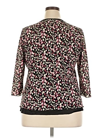 Fashion Bug 3/4 Sleeve Blouse (view 2)