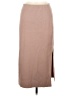 Express Solid Tan Formal Skirt Size M - photo 1