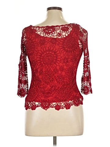 Joseph A. 3/4 Sleeve Top (view 2)