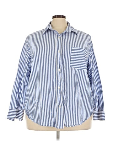 Sonoma Goods for Life 3/4 Sleeve Button-Down Shirt (view 1)