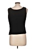 Positive Attitude 100% Polyester Black Sleeveless Top Size 10 - photo 2