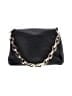Sandro 100% Cow Leather Black Leather Clutch One size - photo 2