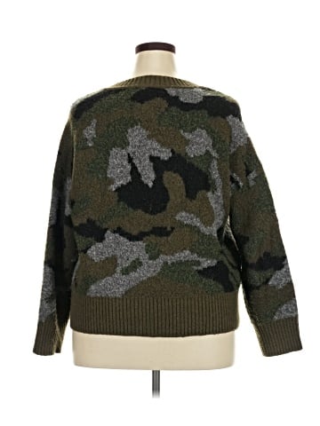 Aqua Pullover Sweater (view 2)