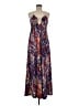 Elle Paisley Blue Casual Dress Size M - photo 1