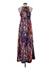 Elle Paisley Blue Casual Dress Size M - photo 2