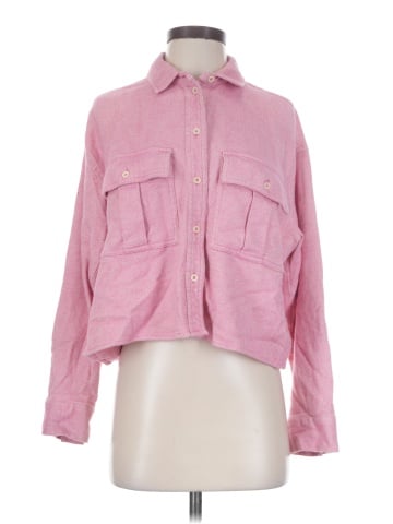 Madewell Flannel Cargo Button-Up Shirt (view 1)