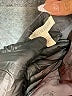Eileen Fisher Chevron-herringbone Blue Jeans Size L - photo 4