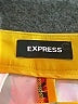 Express 100% Polyester Floral Yellow Dressy Shorts Size 2 - photo 3
