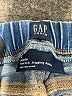 Gap Graphic Blue Jeans Size 6 - photo 3