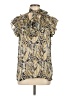 Elan Gold Sleeveless Blouse Size M - photo 1
