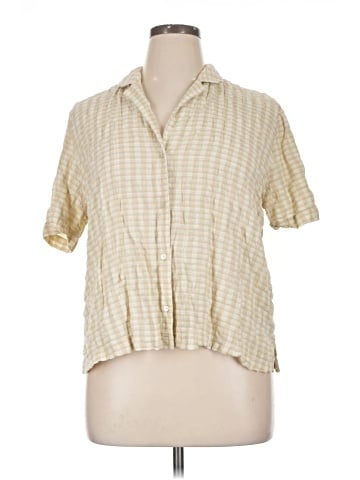 Melrose and Market Short Sleeve Blouse (view 1)