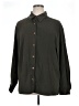 Real Comfort Solid Green Long Sleeve Blouse Size 1XL - photo 1