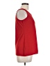 IMAN Red Sleeveless T-Shirt Size L - photo 4