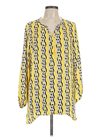 IMAN Long Sleeve Blouse (view 1)